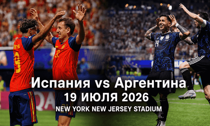 Испания — Аргентина: прогноз на финал ЧМ-2026