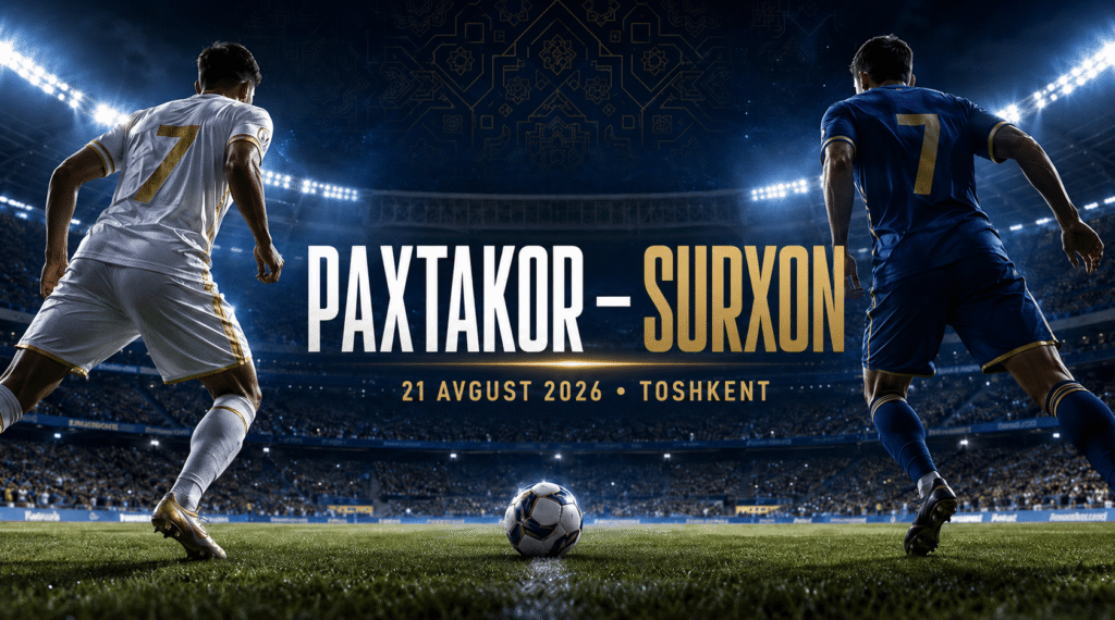 Paxtakor — Surxon bashorat: Toshkentdagi «Paxtakor» stadionida O'zbekiston Superligasi 18-tur o'yini